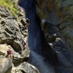 VIA FERRATA Cascade de la Fraîche